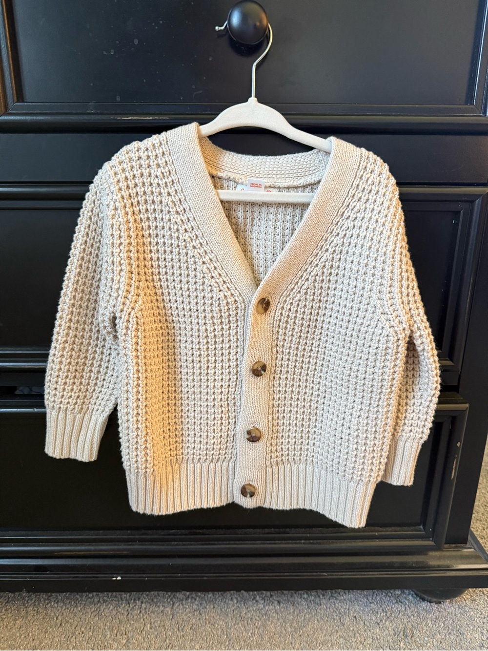 Cream Cardigan Sweater